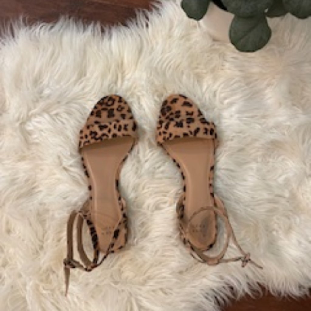 A New Day Leopard Print Sandal